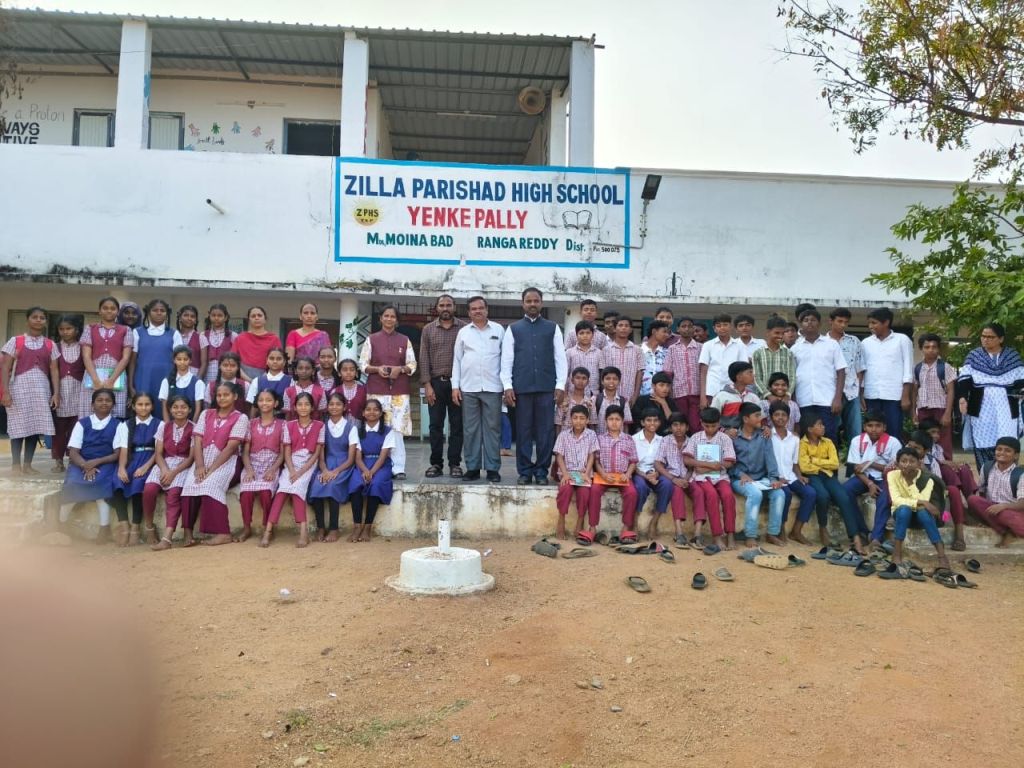 Igniting Potential, Transforming Futures: “Aap Bado Desh Ko Badhao” Training at ZPHS Yenkepally, Moinabad Mandal, Telangana