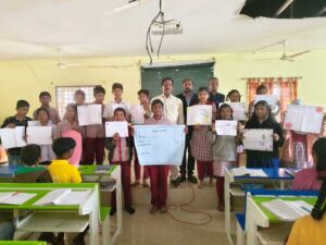 Lead India – Aap Bhado Desh Ko Bhadao (ABDB) Training ProgramTransforming Young Minds at ZPHS KothaGuda, Serilingampally, Hyderabad