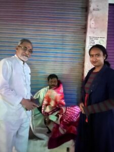 Lead India – Distribution of New Blankets for People Sleeping on Roadsides