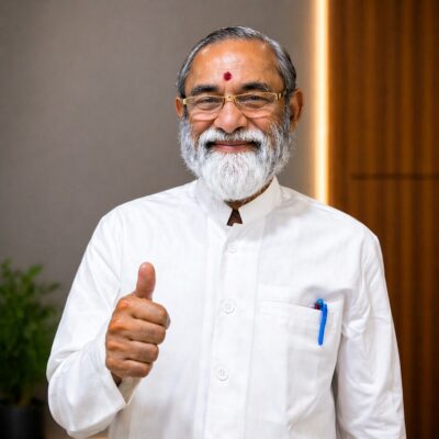Dr N B Sudharshan Acharya Founder and Executive Chairperson